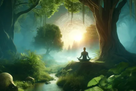 Explora la esencia del Vedanta y descubre tu verdadera naturaleza divina. Aprende cómo la auto-observación y la meditación pueden ayudarte a trascender el ego y vivir en armonía con el universo y el Brahman. ¡Sumérgete en esta filosofía transformadora hoy mismo!